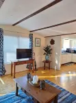 Restful manufactured suite where visitors can relax during their stay. - 2-Star