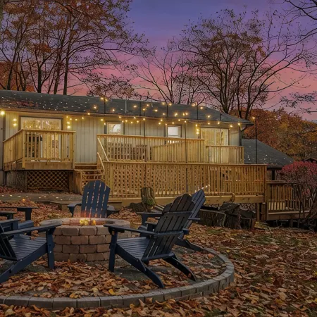 Heart of Pocono Mountains - Huge Yard - Game Rm <10 min to Kalahari & Casino