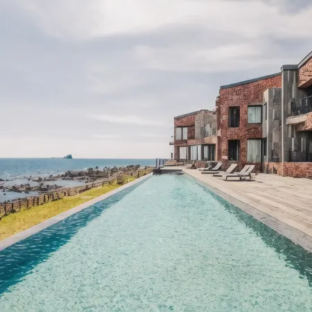 Zen Hideaway@Jeju Отели рядом с достопримечательностью «Дельфинарий Marine Park»