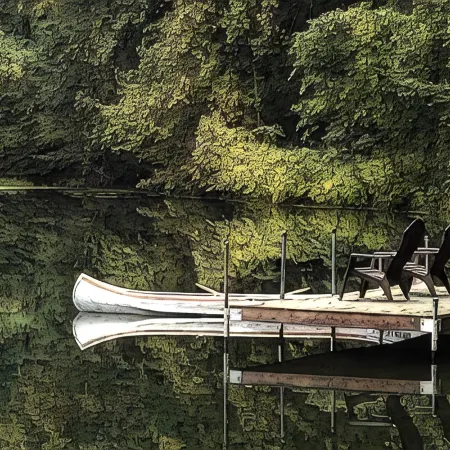 Get Cozy at Big Al's Poconos Creek House - Wireless Dsl and Trout!!
