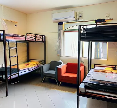 Hostel Lifespace- Twin Bungalow with Pods, Bunks, Private Rooms, CoWork & Cafe