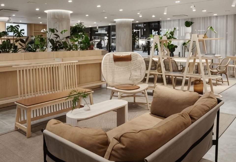 오리지널 소코스 호텔 트리플라의 모던한 로비 전경