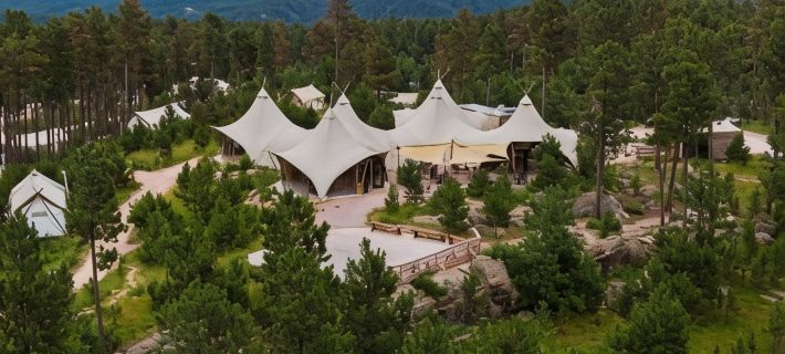 Under Canvas Mount Rushmore Hotels in Pennington County