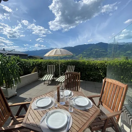 Gemütliches Haus mit 2 Schlafzimmern im Zentrum von Kaprun mit Schönen Terrassen