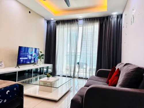 2 Bedroom Suite SeaView @ Mansion One near Gleanegles, Penang (2-6pax) - sul mare