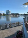 Vacation apartment near the Emsdeich - balcony