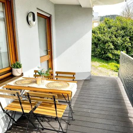 JUPAS° Trier| Boho Home with balcony & parking lot