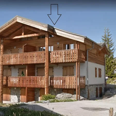 Chalet Jepima ALPE D'HUEZ Apartment 6 people 100m from the slopes with view