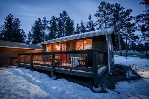 Dog-friendly Cabin - The Fossil Lodge - Alppimaja