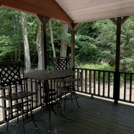 Tiny Home only 1 mile to Vogel State Park! Wandering Wood at the Reece Farm Vlg