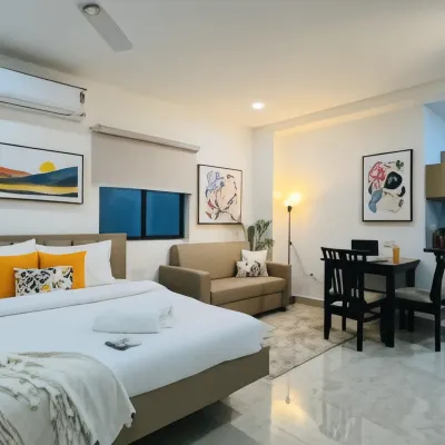 Olive Serviced Apartments - HICC Hyderabad Hotels near Cyber Conventions