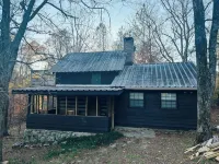 Fully restored cabin, 150 years old, nestled on Lookout Creek Farms - 2-Star