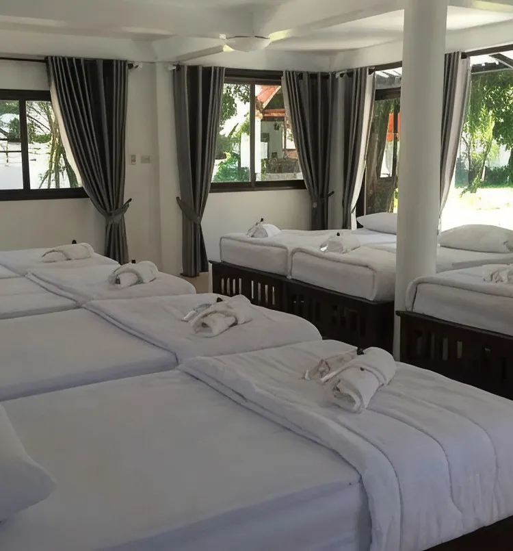 ห้องพักรวมใหญ่ Hostel room