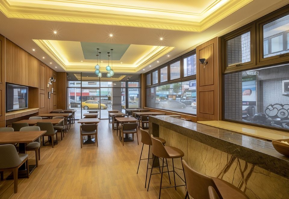 헤이 타이페이 아레나 호텔의 조식 공간