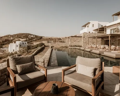 Enigma Mykonos Hideaway Suites โรงแรมใกล้ดีลอส