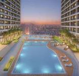 1BR Unit Condotel w Balcony FAME Residences -FM15 만달루용 호텔