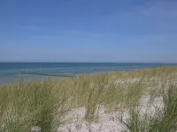 Fantastic FH, terrace, fireplace, close to the Baltic Sea, Bodden view - Wifi