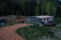 Uncle Rick’s Cabin: A Pike National Forest Basecamp - vue sur la montagne