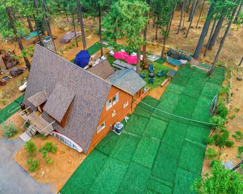 Blue Lake Springs A-Frame Of Mind Cabin in Arnold Hotels in Arnold