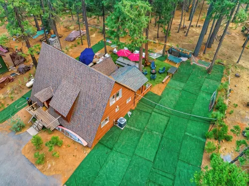 Blue Lake Springs A-Frame Of Mind Cabin in Arnold