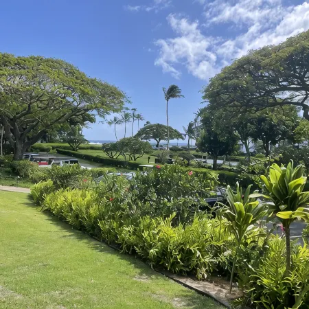 "Beach Vibes in Poipu" Ocean View, AC,  Washer Dryer in Unit - Rare Find