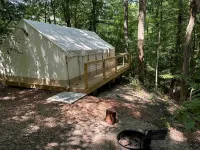 Valley Overlook - Glamping Tent N2 - the heart of Cuyahoga Valley National Park