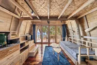 Lumbung Loft Villa w/ Balcony & Seaview in El Nido - 인피니티 풀