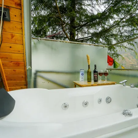 Himalayan Manor A-Frame Cabin