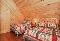 Stay on Kingdom Trails in a four bedroom cabin!