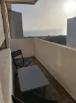 Luxury apartment with sea view, 5 minutes walk from the beach! With air conditioning