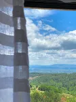 Auberge de la Tour de Brison - vue sur la montagne