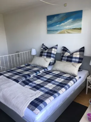 3-Zi. Penthouse apartment with roof terrace and balcony directly on the marina and beach - Wifi