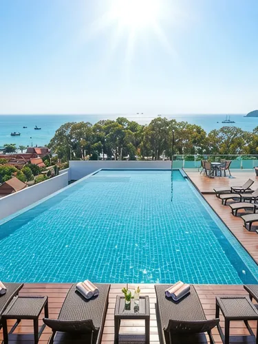 รูปภาพของSea saran condominium - 7th floor sea view modern BANGSARAY free electricity water internet