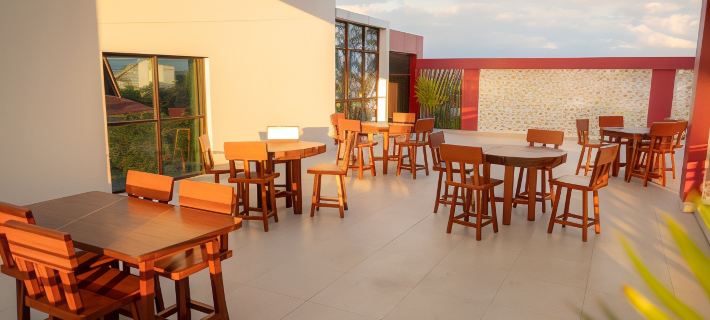 Gioia Bed & Rooftop Kitchen ベラウのホテル