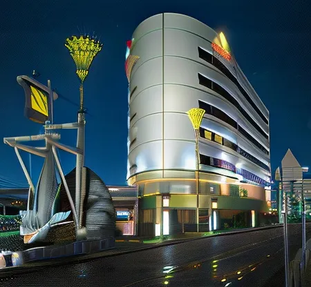Hotel Sol Отели рядом с достопримечательностью «Башня Фукуока»