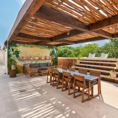 BajoCielo107 Lux 2Br Condo Priv Pool in Aldea Zama