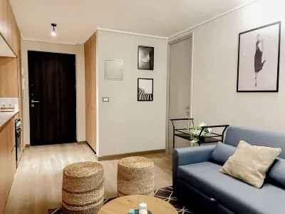 Cómodo Departamento Nuevo, Excelente Ubicación. Corazón de Ñuñoa Hotel a Nunoa