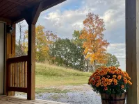 Cozy Tiny Cabin with Hot Tub, 3 Minutes to Seneca Rocks Park Entrance Hotels in Pendleton County