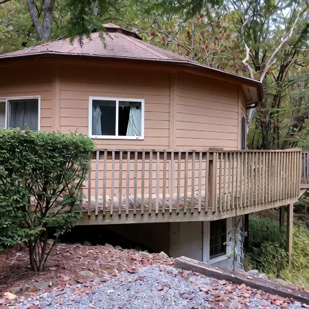 little   round  house