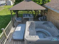 The Blitz House: Where Legends Unwind - Bathtub