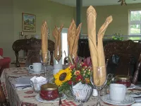 Auberge Aux Deux Pères - breakfast