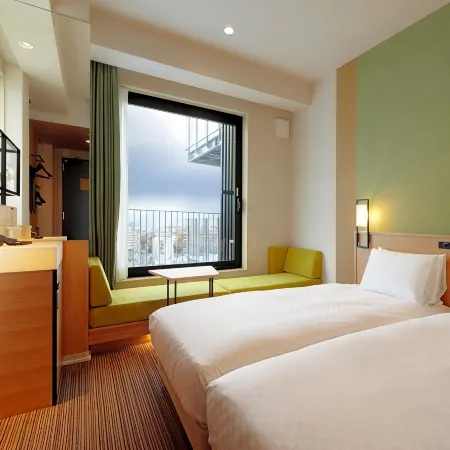 Candeo Hotels Osaka Kishibe Отели рядом с достопримечательностью «Станция Kami Shinjo »