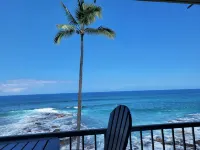 Wow! Gorgeous Direct Oceanfront Kona Reef Condo A25 Dual A/C 3rd Floor Remodeled