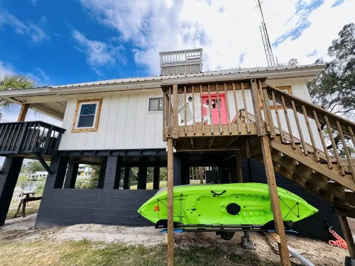 The Pink Palm - Waterfront - Boat & RV’s Welcome! - Balkoner