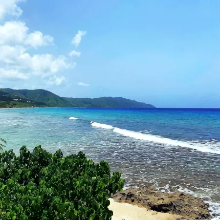 Walk to Beach at Cane Bay- Porch Mountain Views, Sea from the backyard