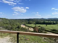 Cozy Shipping Container Home with River View near Eureka Springs - 4-Star