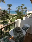 1ªLínie! Right on the beach, sea views, pool, climate, WIFI - Meerblick