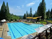 Upscale Mountain Chalet in Blue Lake Springs, Free Wifi/Cable, Gas Fireplace Hotels in Arnold