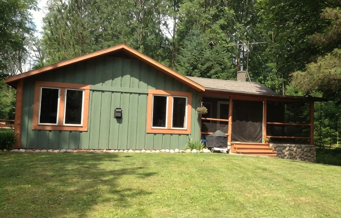 Secluded Lake Cottage in Northern Wisconsin
