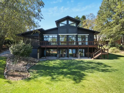 Lake front house near Clemson University